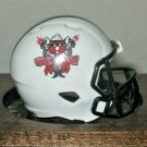 NCAA Texas Tech Custom Pocket Pro Helmet Red Raiders White Logo Riddell Big 12