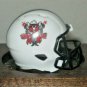 NCAA Texas Tech Custom Pocket Pro Helmet Red Raiders White Logo Riddell Big 12