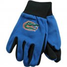 NCAA Florida Gators Work Gloves Two Tone Sport Utility Non Slip  Adult Unisex