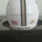 NCAA Wake Forest Custom Helmet Speed Pocket Pro Deamon Deacons Mascot Logo White