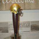 NCAA Georgia Tech  Beer Tap Handle  Football Kegerator Yellow Jacket Brown Wood