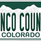 NFL Bronco Country License Plate Colorado State Background Car Truck Sign Bar