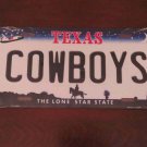 NFL Dallas Cowboys Metal License Plate State Background Car Truck Texas New