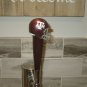 NCAA Texas A&M Aggies Beer Tap Handle  Football Kegerator Dark Brown Wood SEC