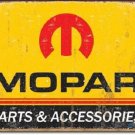Mopar Logo Tin Sign  New Vintage Style USA Auto Garage Man Cave