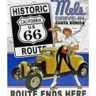 Route 66 Drive-In - Tin Sign  New Vintage Style USA Auto Garage Man Cave
