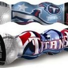 NFL Tennessee Titans Wilson Jack Pack Golf Balls 4 Pack Sleeve Putting Club