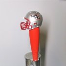 NCAA Nevada Wolfpack  Beer Tap Handle  Football Kegerator Red Wood