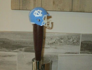 NCAA UNC Tar Heels Tap Handle Kegerator North Carolina Football Wood ACC Keg