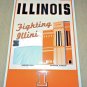 NCAA Illinois Fighting Illini Retro Tin Sign Man Cave Wall Bar 17.5" H x 11.5" W