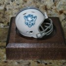 NCAA BYU Cougars Custom Helmet Speed Pocket Pro  Logo White Brigham Young