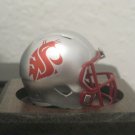NCAA Washington State Cougars Helmet Custom Pocket Pro Logo Pac 12 Silver