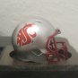 NCAA Washington State Cougars Helmet Custom Pocket Pro Logo Pac 12 Silver