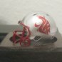 NCAA Washington State Cougars Helmet Custom Pocket Pro Logo Pac 12 Silver