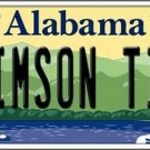 NCAA Crimson Tide License Plate Alabama State Background Metal Tag New SEC