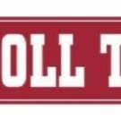 NCAA Alabama "Roll Tide" Arrow Sign College Dorm 6" x 20" Crimson Tide SEC Bar