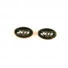 NFL New York Jets Stud Post Earrings  Teams Official Licensed - Aminco Team
