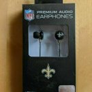 NFL New Orleans Saints Ear Buds/ Headphones iHip New in Box