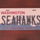 NFL Seattle Seahawks Novelty Metal License Plate State Background Car Truck