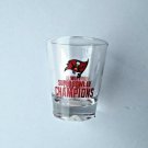 NFL Tampa Bay Buccaneers Shot Glass 2oz. Super Bowl Logo  Bar Clear