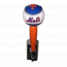 MLB New York Mets Beer Tap Handle Pub Kegerator Orange Baseball Shea Stadium New