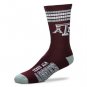 NCAA Texas A&M Aggies Sock Navy Sport Large Team Logo Arch Support