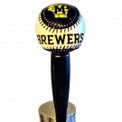 MLB Milwaukee Brewers Beer Tap Handle Pub Kegerator Blue County Stadium