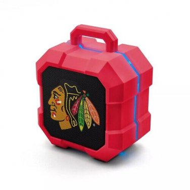 NHL Chicago Blackhawks Wireless Bluetooth Shockbox LED Lightstrip Speaker
