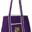 NCAA LSU Fighting Tigers Hampton Tote Purple Geaux Tigers Women's Bag Purple SEC