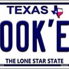 NCAA Texas Longhorns Metal License Plate Auto Hook Em Truck Sign New Bevo UT