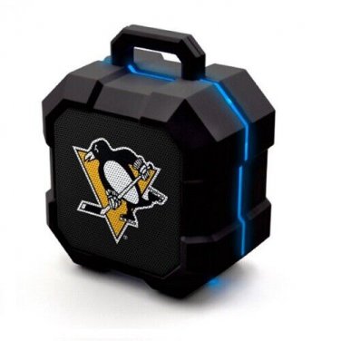NHL Pittsburgh Penguins Wireless Bluetooth Shockbox LED Lightstrip Speaker