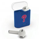Wireless Earbuds MLB Philadelphia Phillies True  Blue Bluetooth