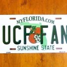 NCAA UCF Knights Fan Metal License Plate Auto Truck Sign Central Florida New