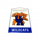 NCAA Kentucky Retro Tin Sign Basketball New Riddell Wildcats Wall Mancave Metal