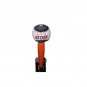 MLB Houston Astros Beer Tap Handle Kegerator Pub Style Baseball Orange Wood