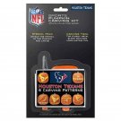 NFL Texans Pumpkin Carving Kit Houston Team Logo 6 Designs Stencil Fall New