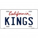 NHL Kings Fan License Plate Wall Hockey Los Angeles Retro Auto Sign Metal New