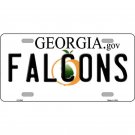 NFL Falcons License Plate Super Bowl New Atlanta Retro Auto Sign Metal New