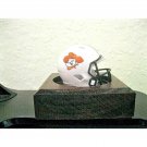 NCAA Oklahoma State Cowboys Custom Pocket Pro Helmet White Logo Big12 Football