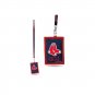 MLB Red Sox Lanyard I.D. Beaded Wallet Card World Series Neck Badge Red Boston