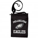Philadelphia Eagles Game Day Pouch Small Black Zipper Jersey Super Bowl New NFL