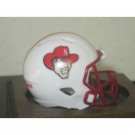 NCAA Nebraska Cornhuskers Pocket Pro Custom Helmet Speed Big Logo Mascot White