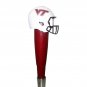 NCAA Virginia Tech Beer Tap Handle Hokies Keg Football Kegerator Wood Brew Pull