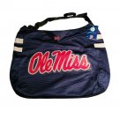 NCAA Ole Miss Rebels Jersey Tote Bag Womens Logo New Shoulder Drop Blue