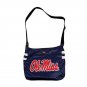 NCAA Ole Miss Rebels Jersey Tote Bag Womens Logo New Shoulder Drop Blue