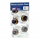 NFL Los Angeles Rams 12 pc Shower Curtain Rings Hooks Team Logo Bath