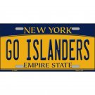 NHL GO Islanders License Plate Stanley Cup Metal New York Retro Auto Hockey New