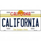 California License Plate State Background Metal Tag Retro Sign New CA Wall
