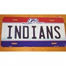 MLB Guardians License Plate Tag Metal Cleveland White Wall Sign New Baseball