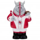 Ohio State Buckeyes Piggy Bank Figurine Caricature Big Ten